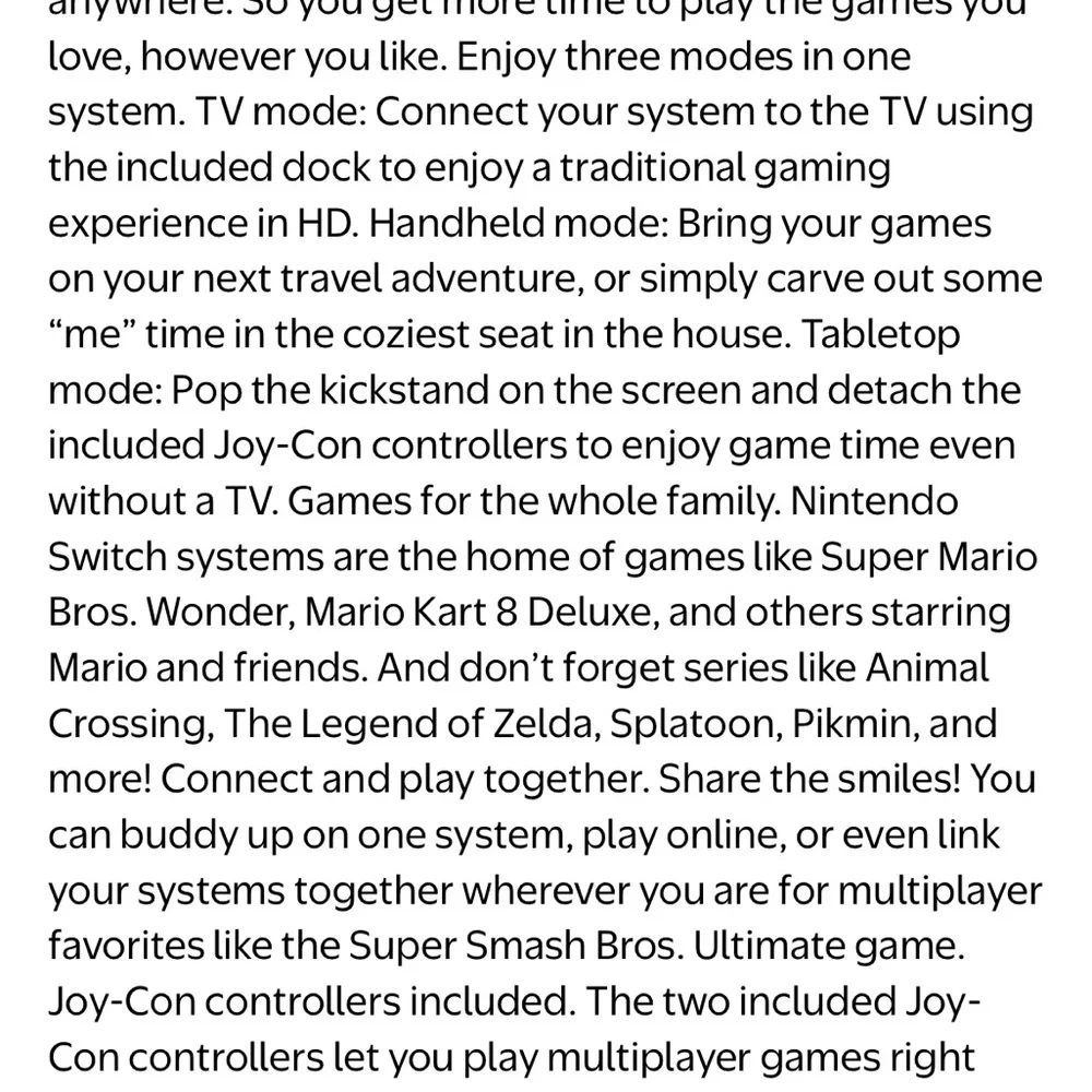 Final: Nintendo Switch Console Vibrant Red and Blue Joy-Con taking offers